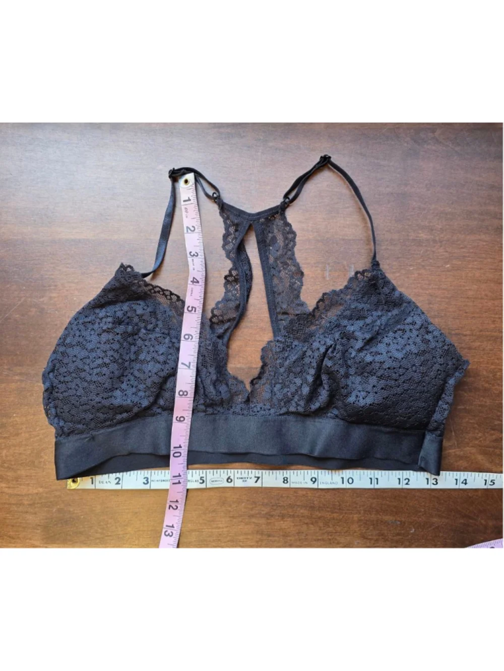 Women's Areopostale Black Lace Bralette L